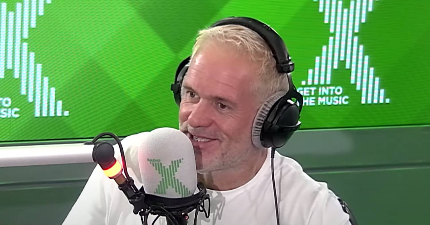 I'm A Celebrity 2022 star Chris Moyles on air with his radio show