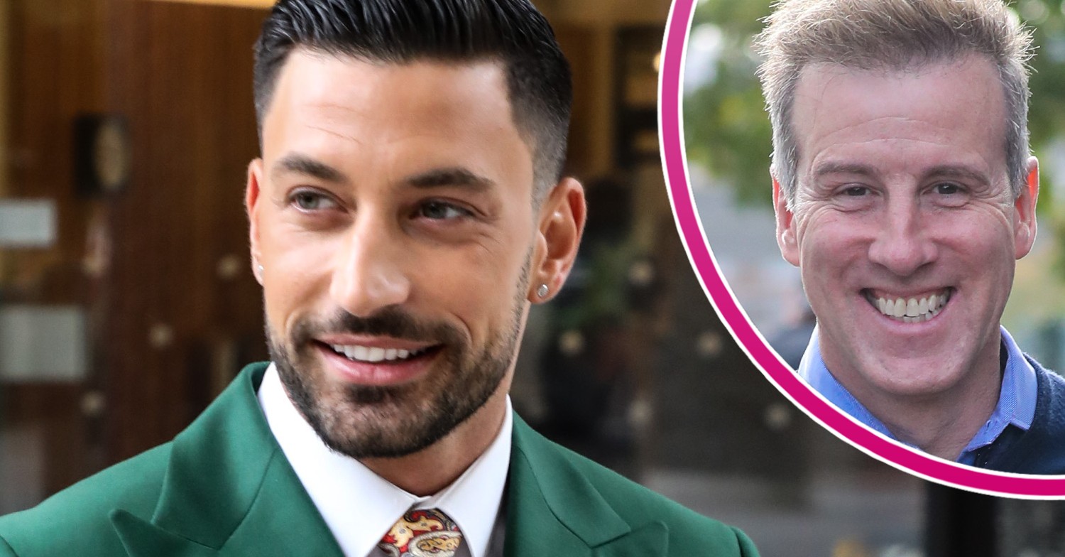 Strictly stars Giovanni Pernice and Anton Du Beke smiling during outings