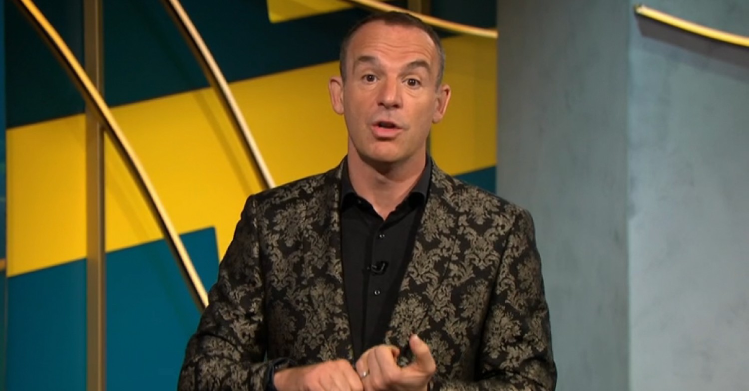 Martin Lewis money saving expert speaking to camera 