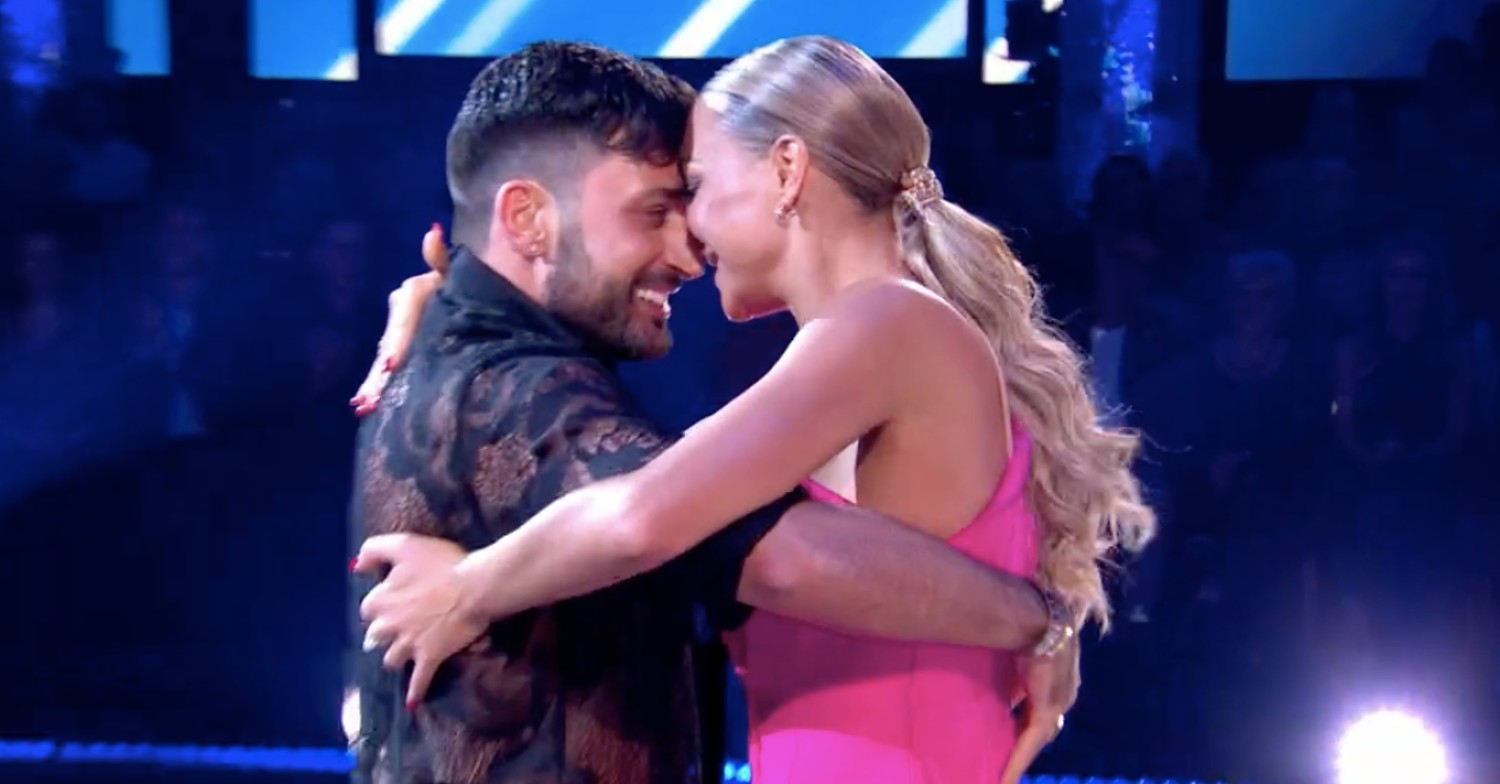 Giovanni and Luba dancing on Strictly