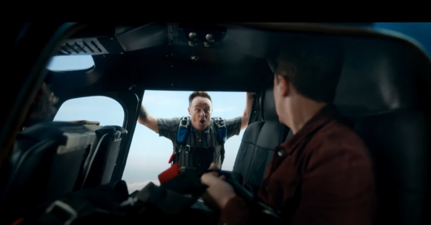 Ant and Dec during I'm A Celebrity trailer