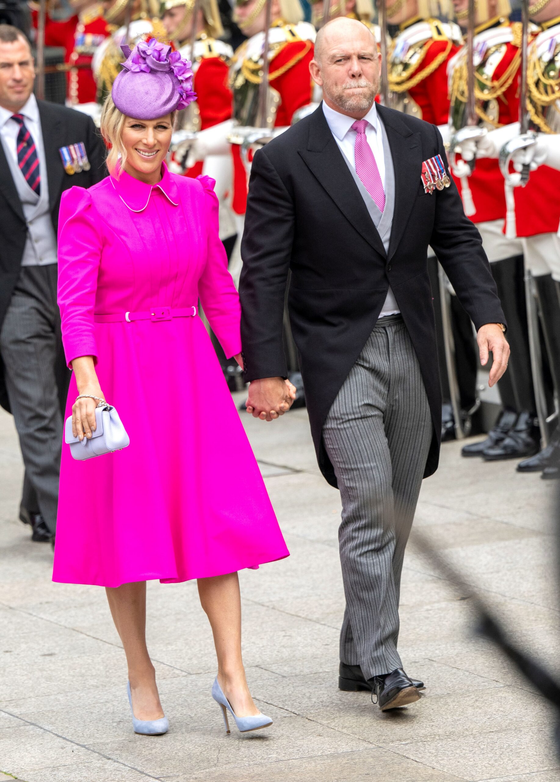 Zara and Mike Tindall at royal event