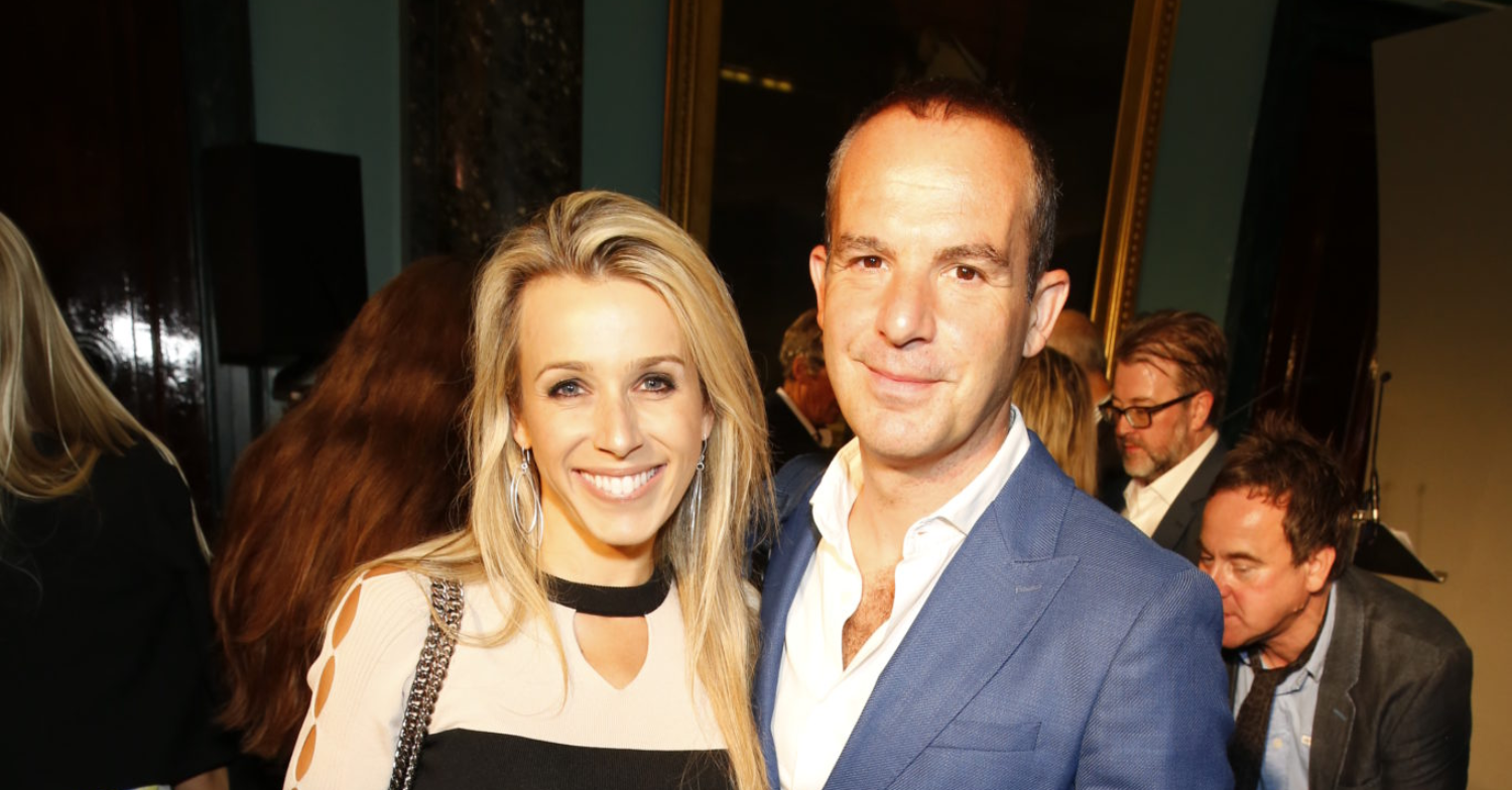 Martin and Lara posing at event