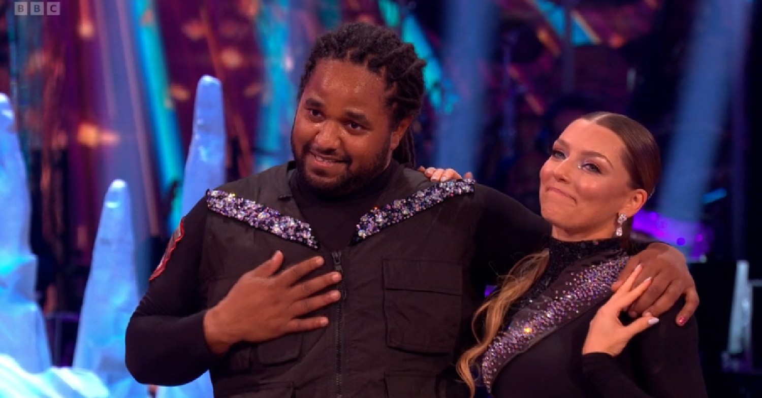 Hamza Yassin and Jowita on Strictly
