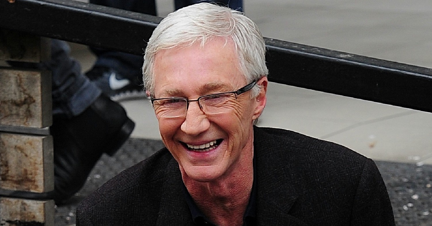 Paul O'Grady smiles outside ITV Studios