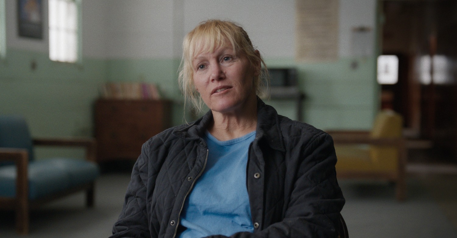 Sally McNeil in prison in Killer Sally on Netflix
