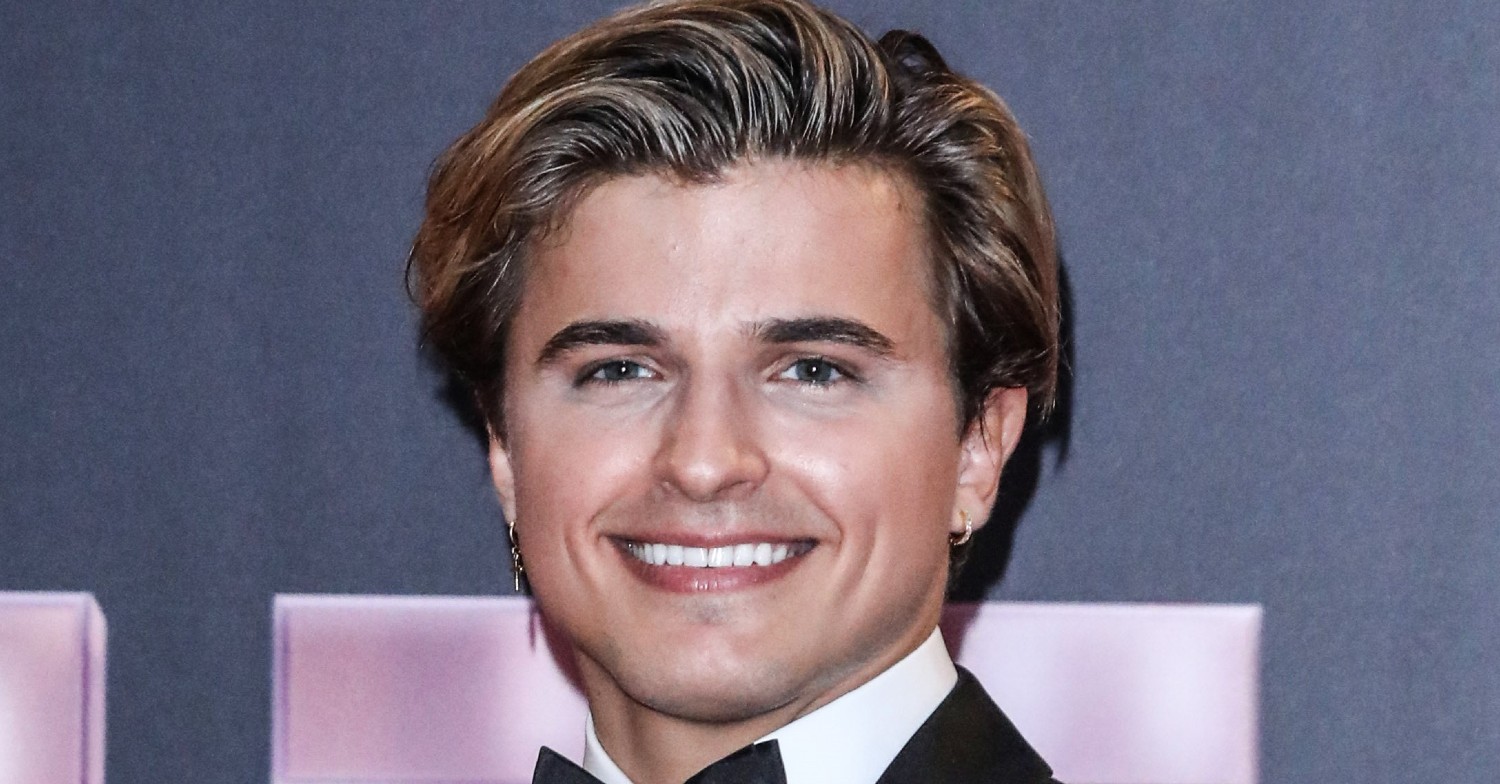 Strictly pro dancer Nikita Kuzmin smiling at the NTAs