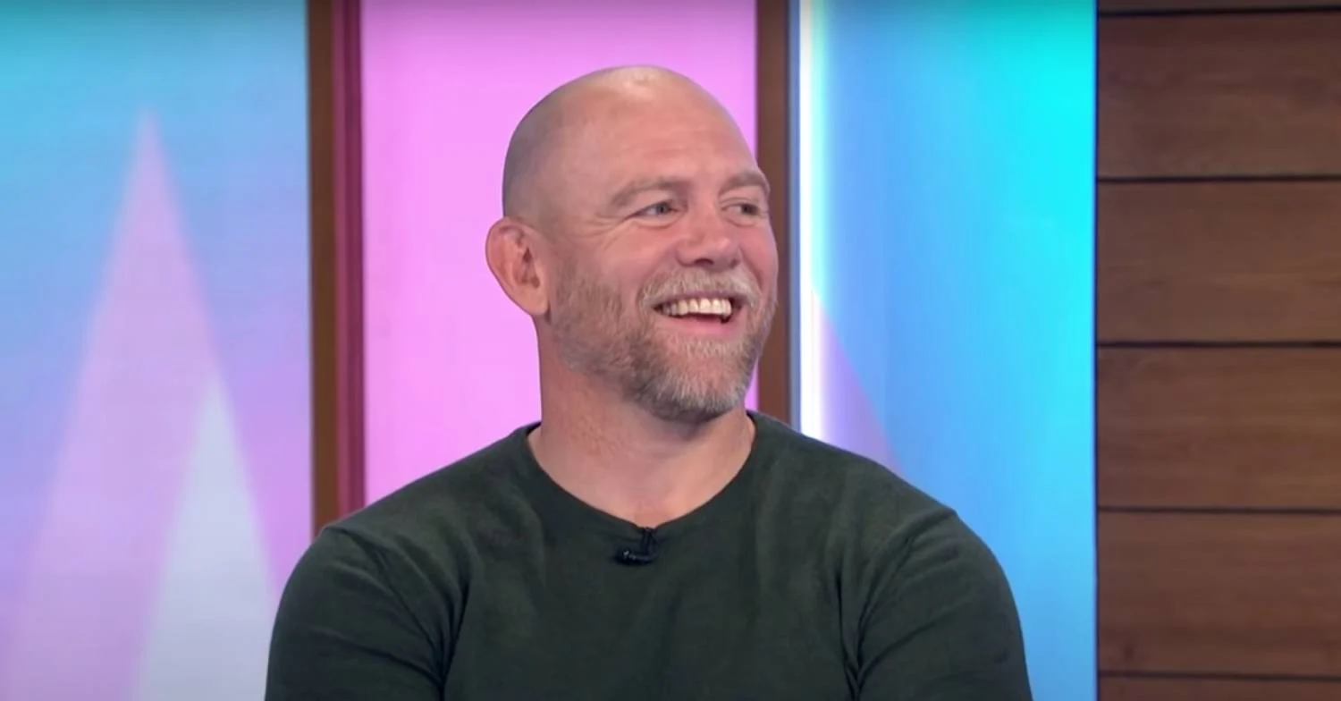 I'm A Celebrity 2022 star Mike Tindall laughing