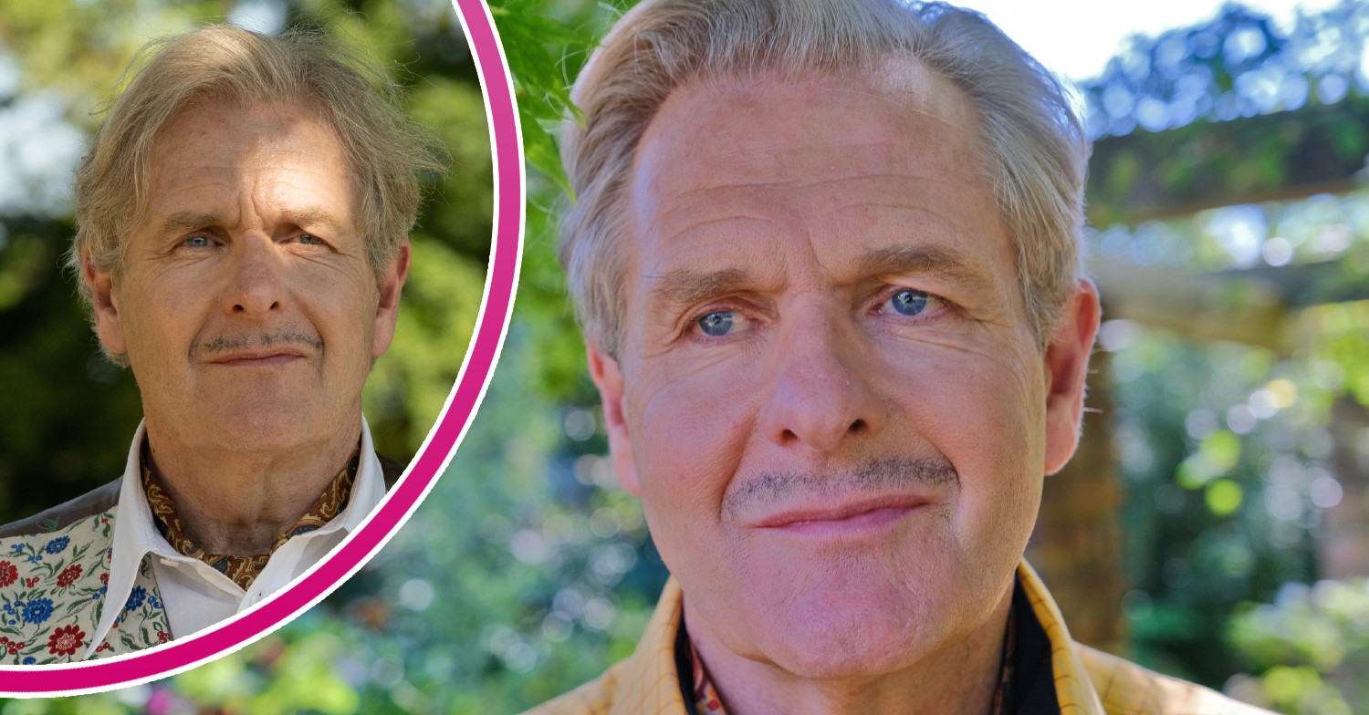 Robert Bathurst smiling in The Larkins