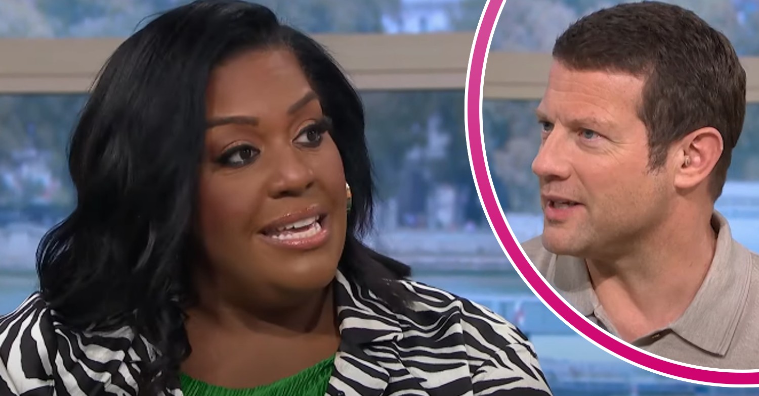 Alison Hammond and Dermot O'Leary talking on This Morning today