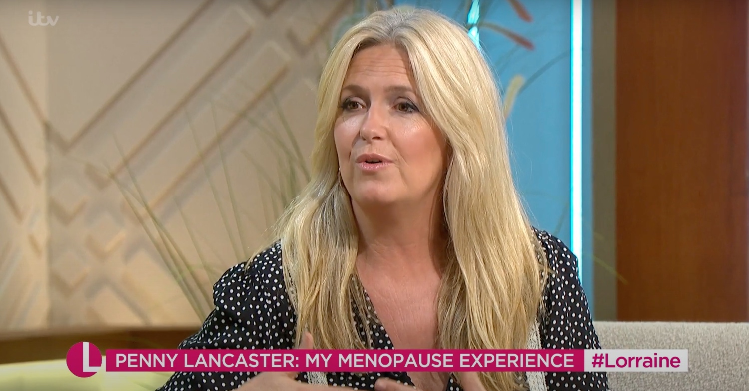 Penny Lancaster on Lorraine 