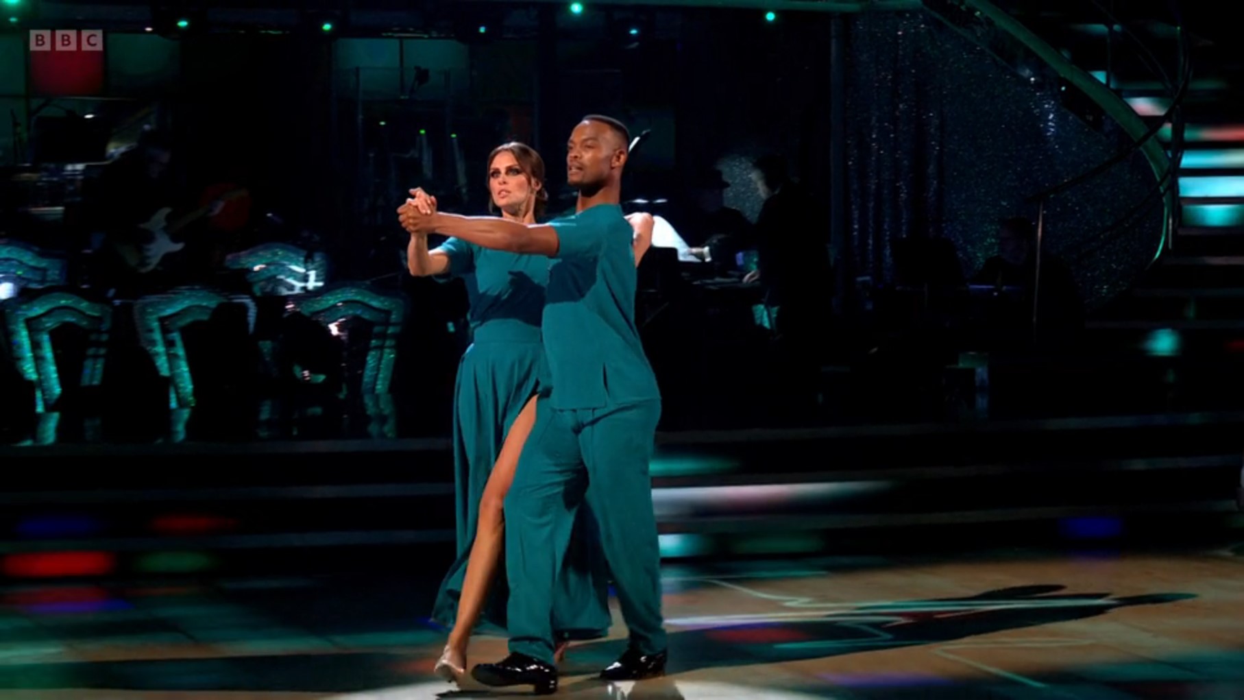 Ellie Taylor and Johannes dancing on Strictly