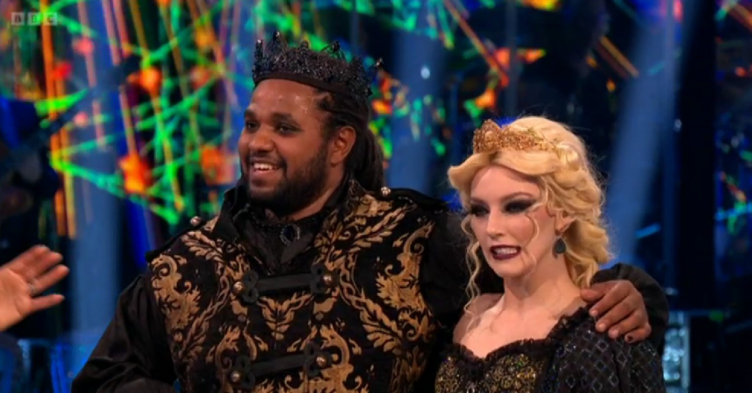 Hamza Yassin and Jowita on Strictly tonight