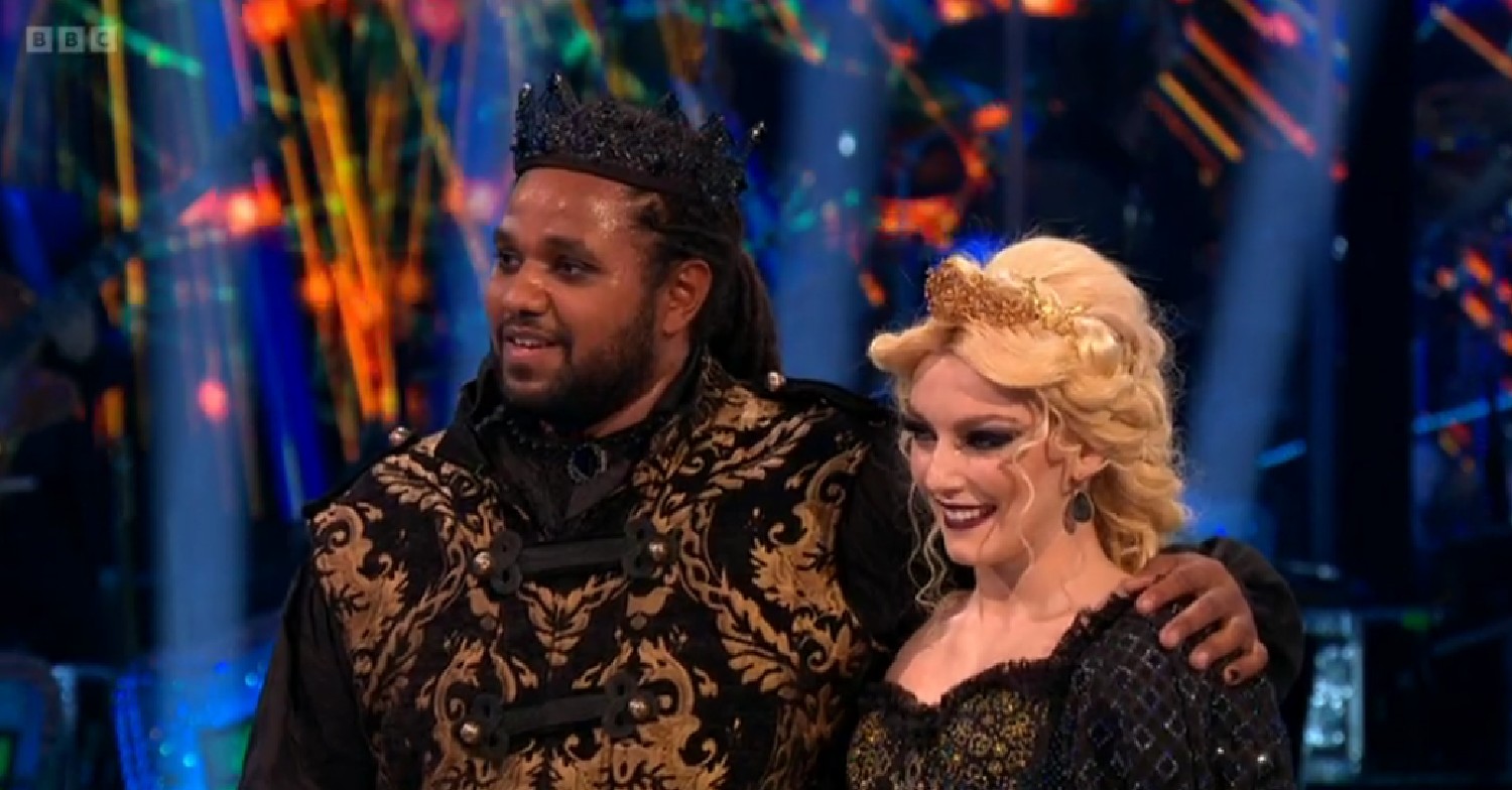 Hamza Yassin and Jowita on Strictly tonight