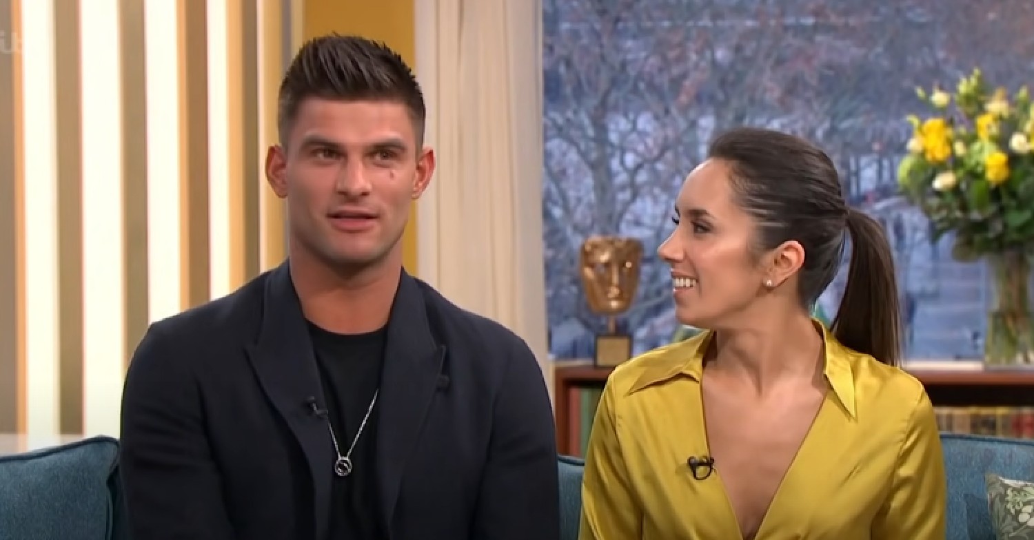 Janette Manrara looks at husband Aljaz on This Morning