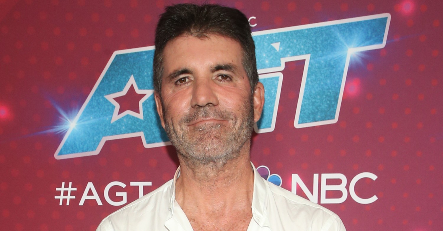 Simon Cowell smiling at America's Got Talent