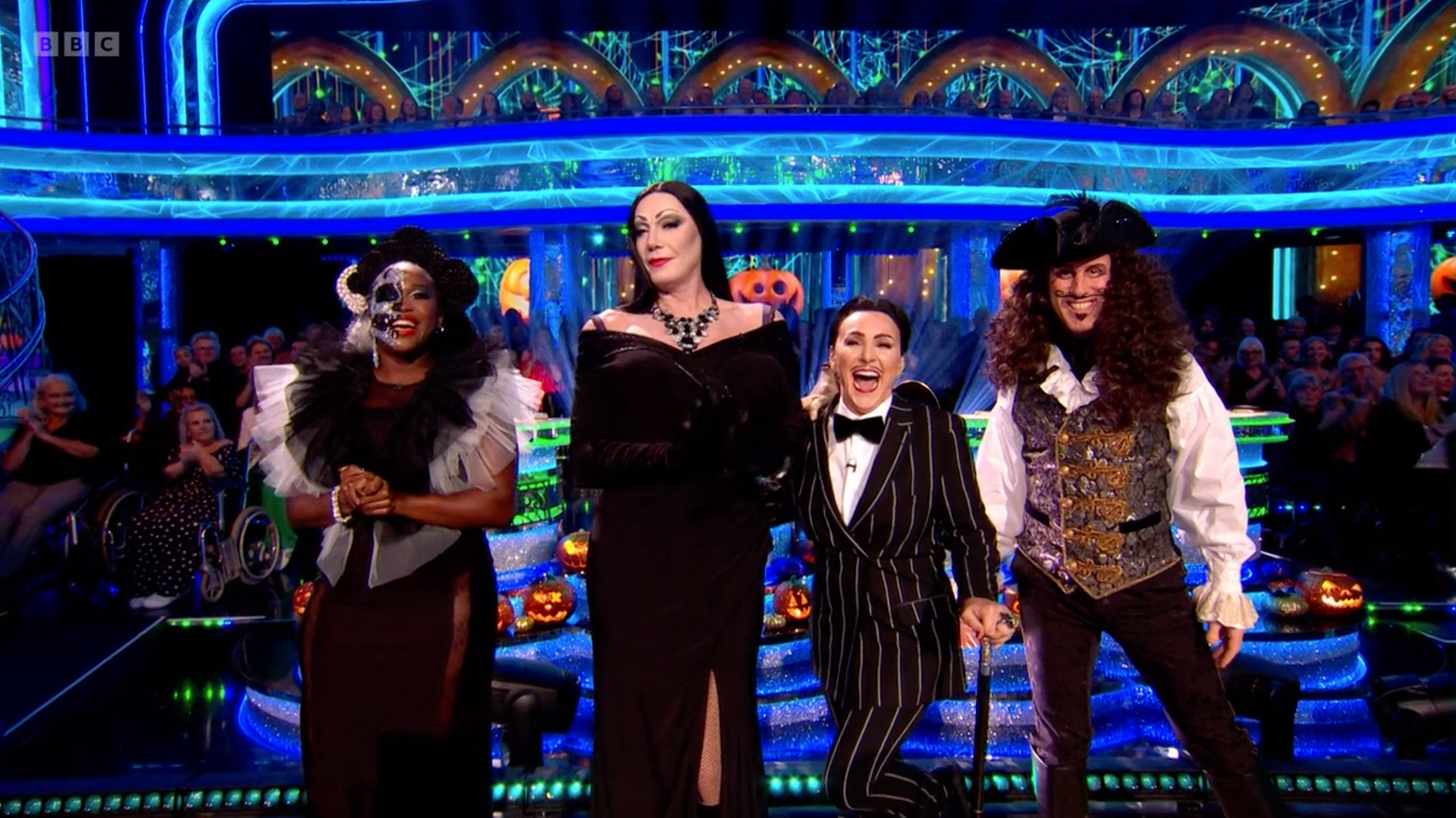 Strictly Come Dancing judges on Halloween night 