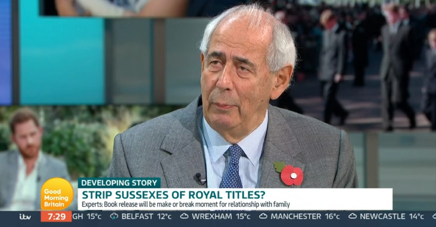 Tom Bower on GMB today 