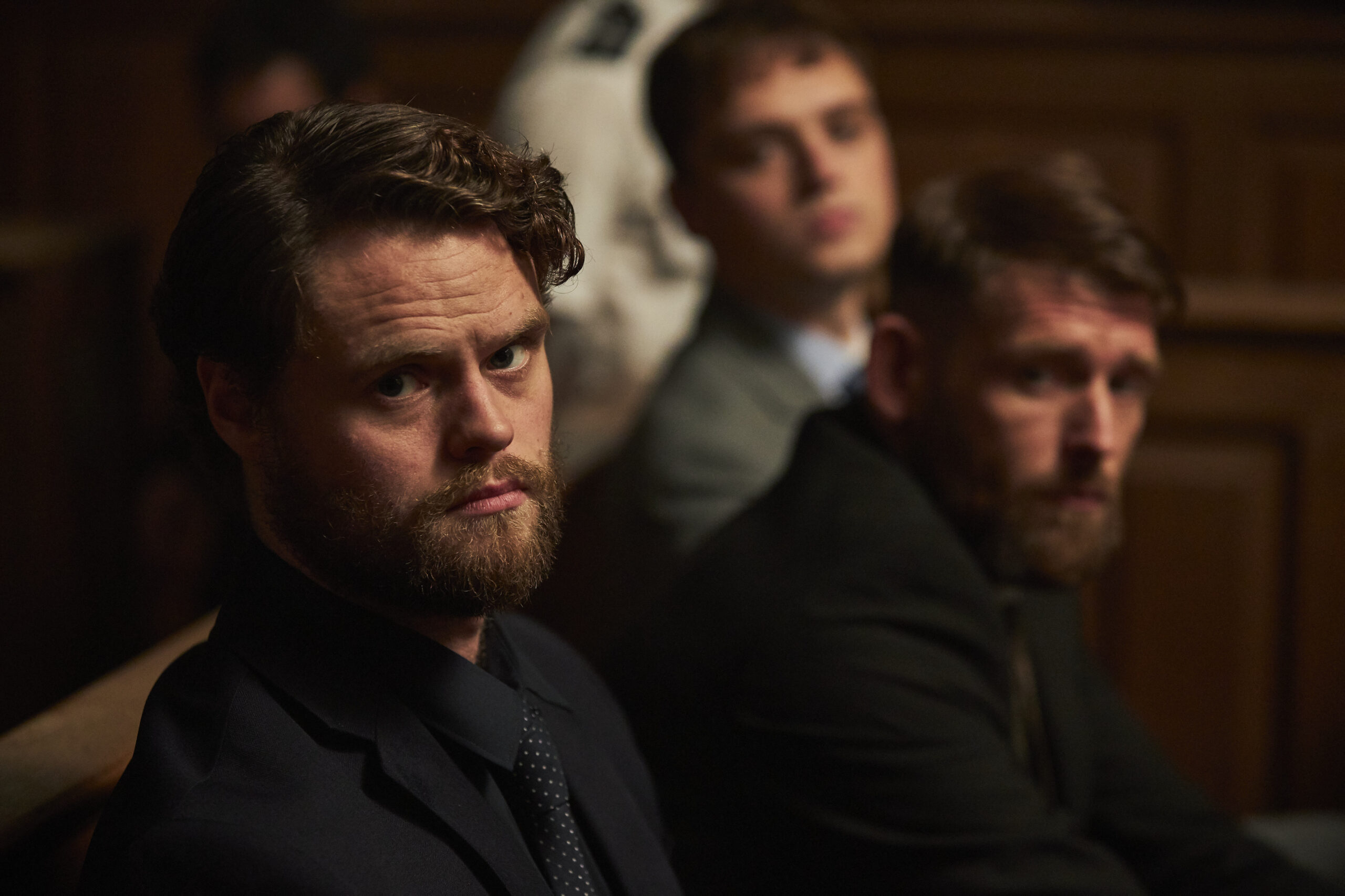 National Action members sit in court in The Walk-In