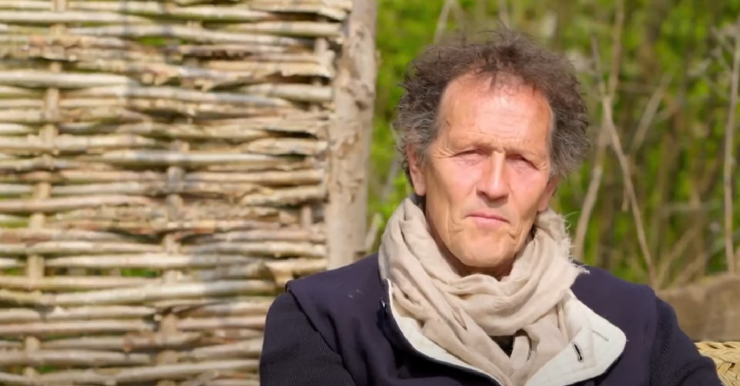 Monty Don speaking outside in interview for Today show