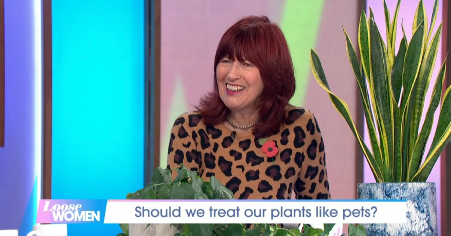 Janet Street-Porter smiling on Loose Women today 