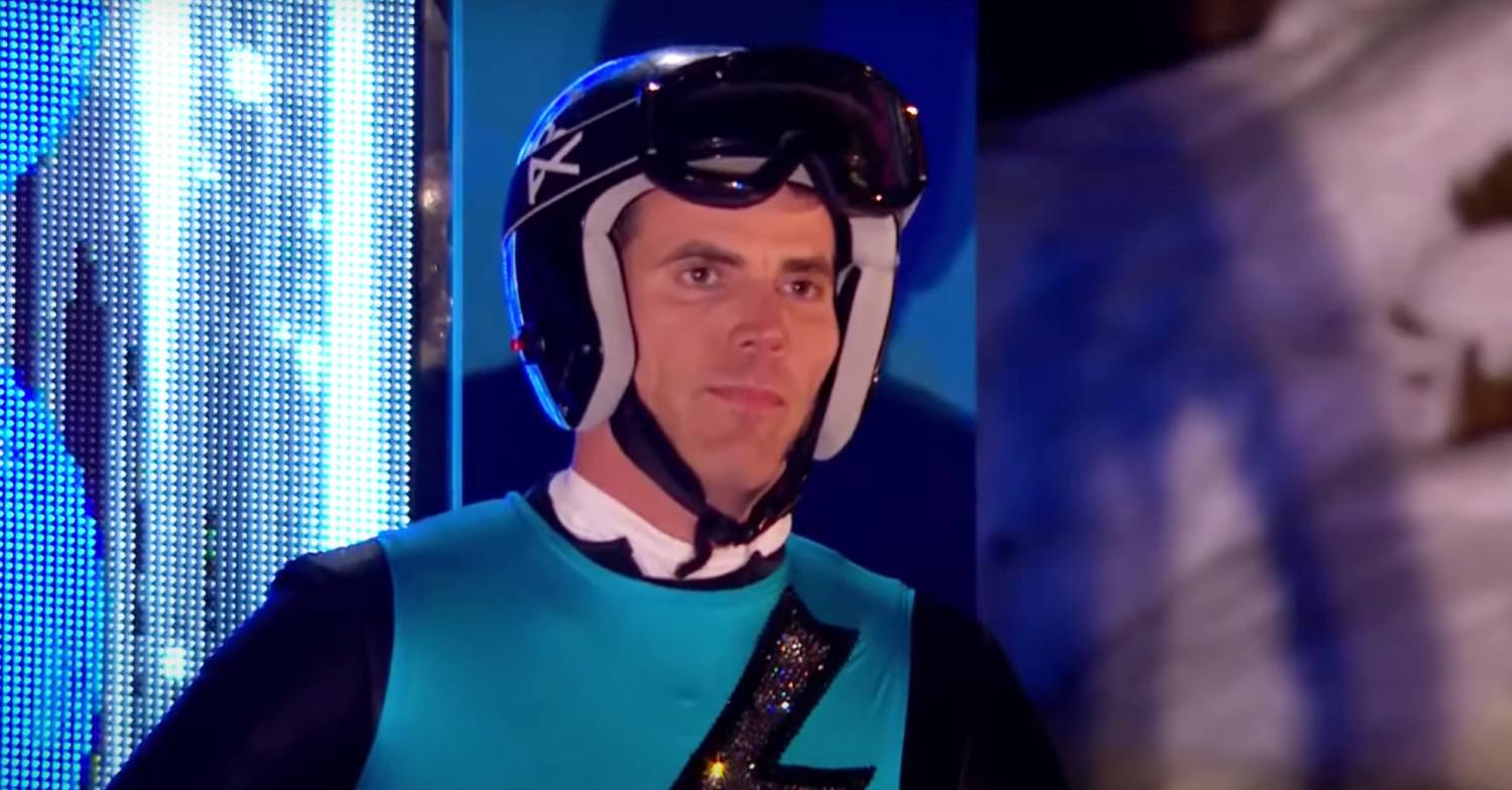 Stacey Solomon ex Steve-O on The Jump