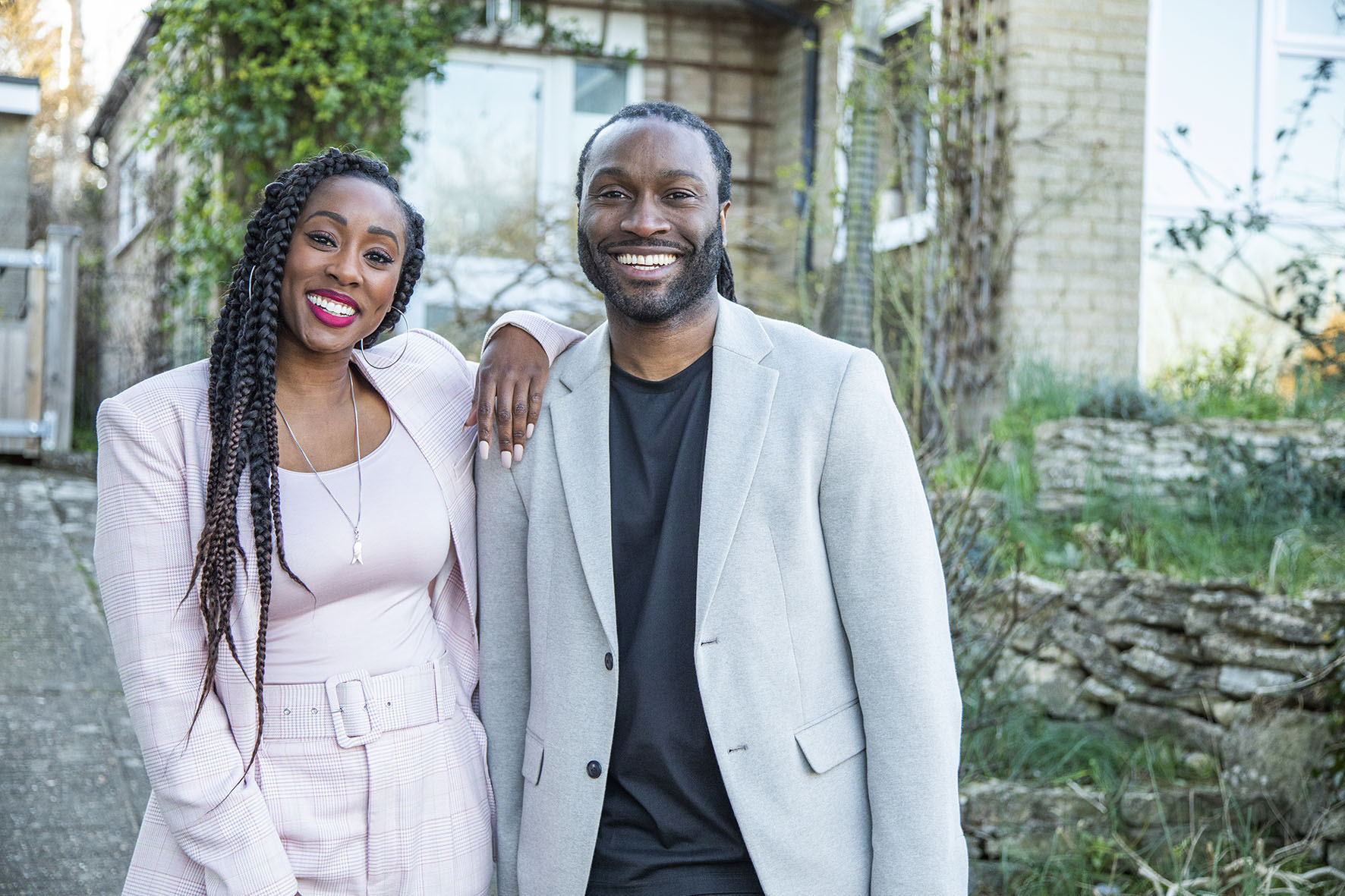 Scarlette Douglas and her brother Stuart on Worst House on the Street