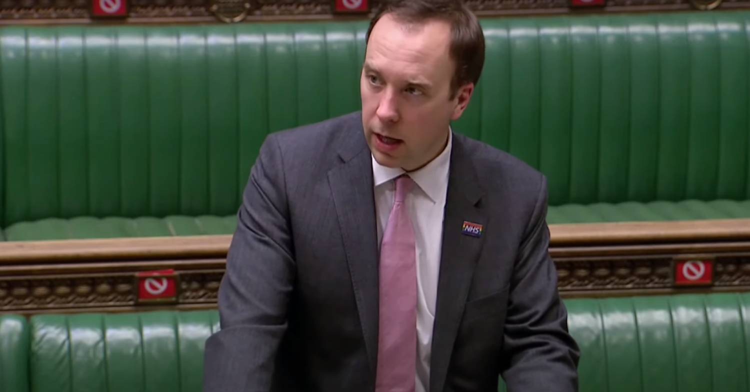 I'm A Celebrity 2022 contestant Matt Hancock speaks in the House of Commons