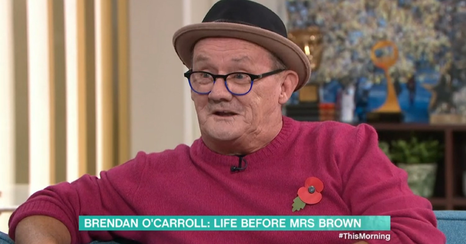 Brendan O'Caroll on This Morning today 