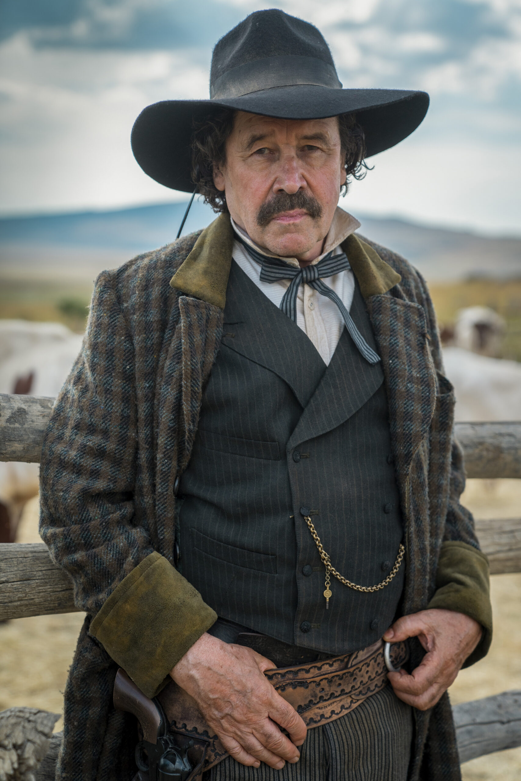 Sheriff Robert Marshall stands in the countryside