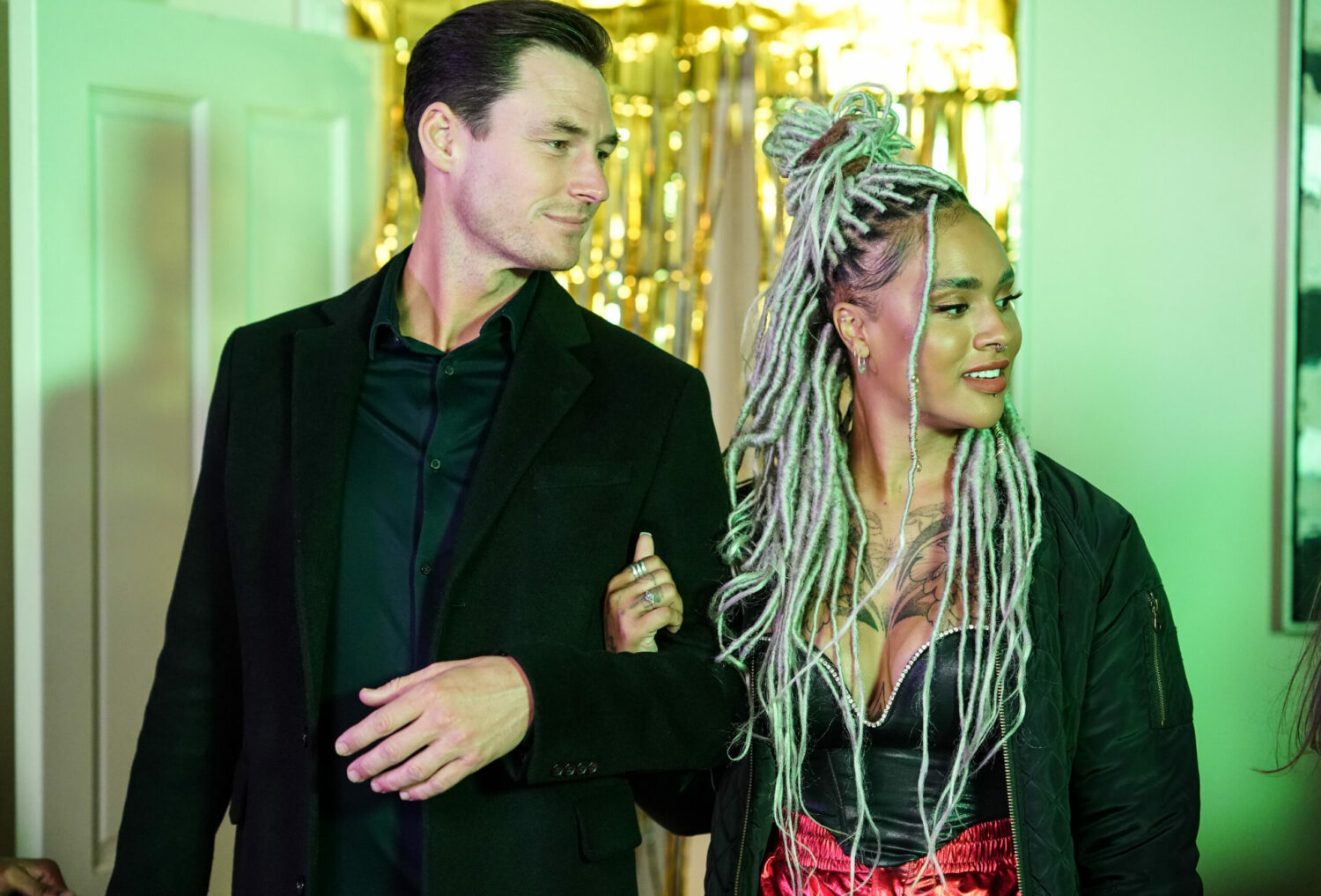 EastEnders' Zack looks smug with new girl Mandy on his arm