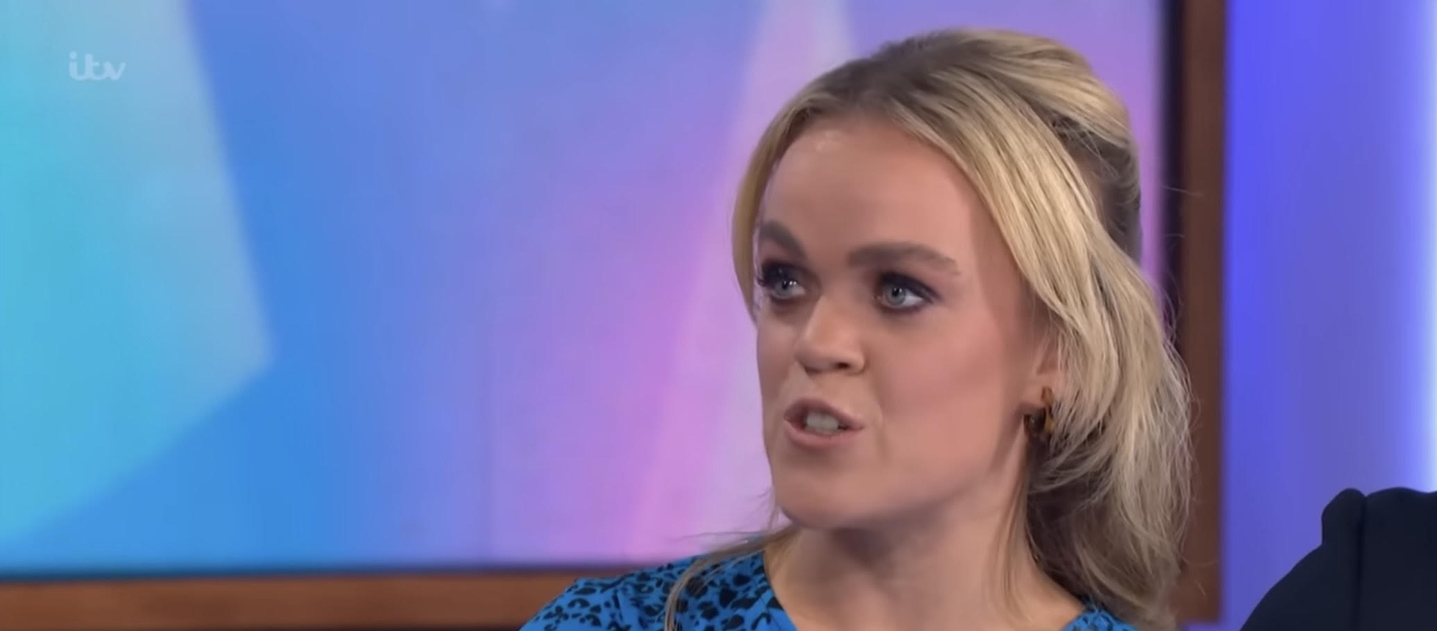 Strictly star Ellie Simmonds speaking on Loose Women