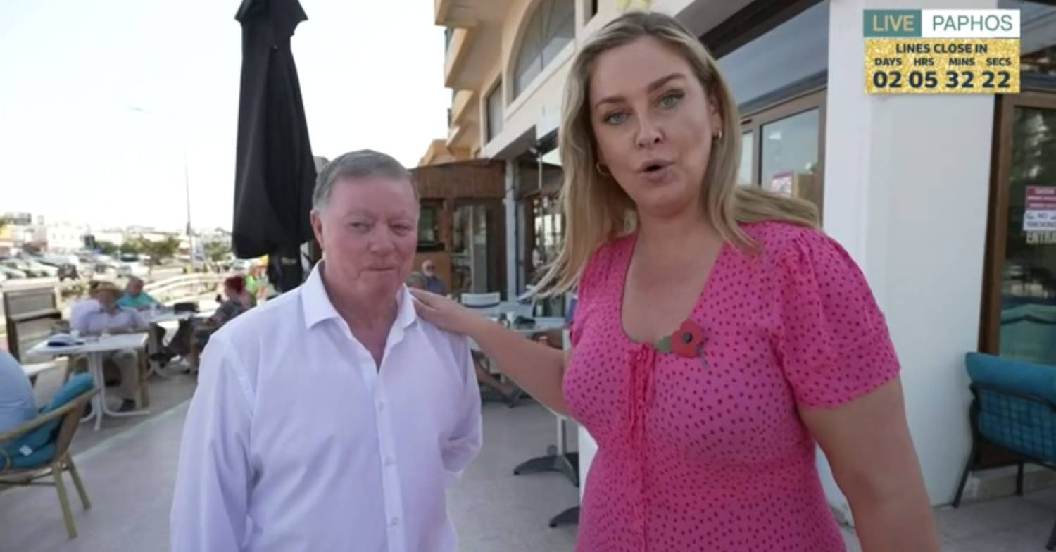 Josie Gibson was in Cyprus to plug the competition on This Morning today