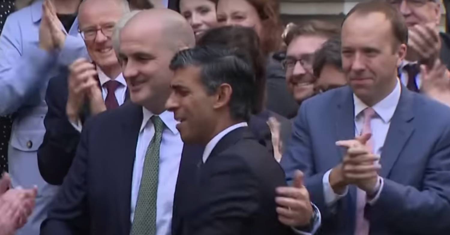 Rishi Sunak 'blanked' Matt Hancock