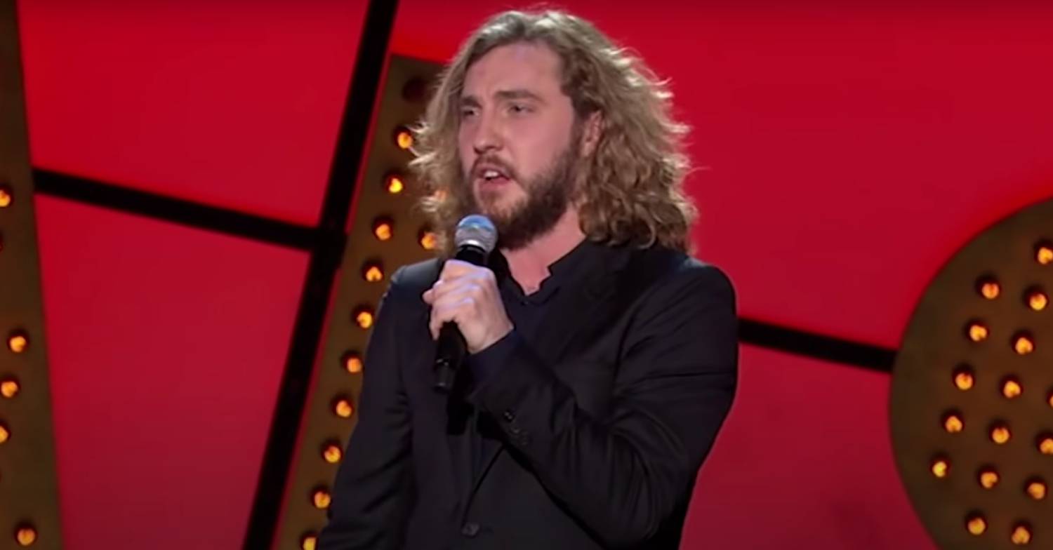 Seann Walsh tells some jokes