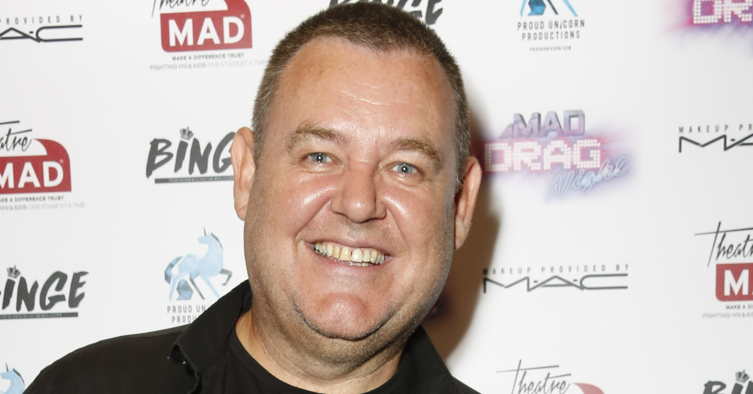 Coronation Street star Tony Maudsley smiling