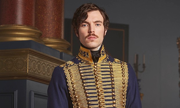 Prince Albert frowns in Victoria