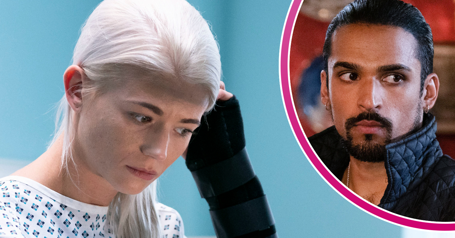EastEnders' Lola in hospital and Ravi looking angry