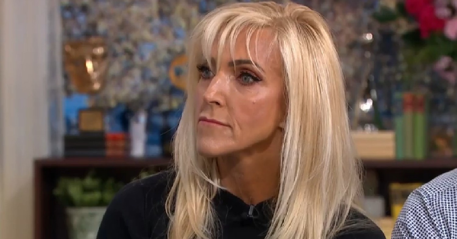 Eva Speakman looks emotional on This Morning
