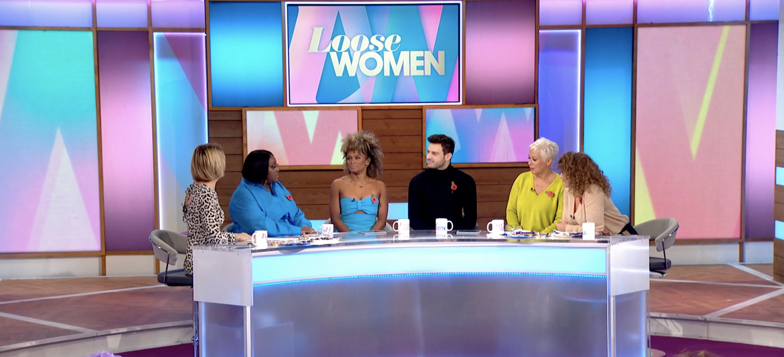 Strictly stars Fleur East and Vito Coppola appeared on Loose Women