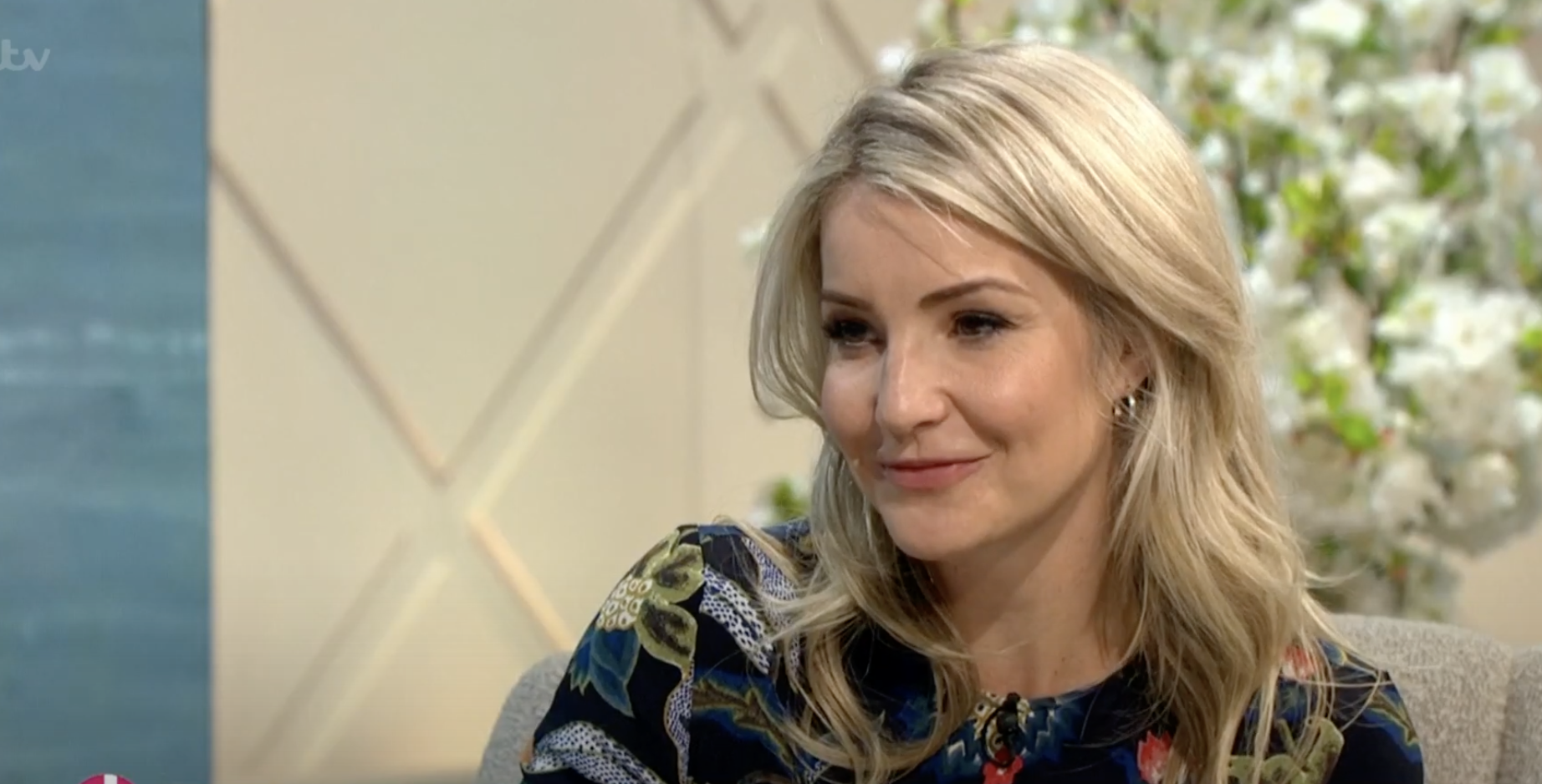 Strictly star Helen Skelton smiling as she appeared on Lorraine