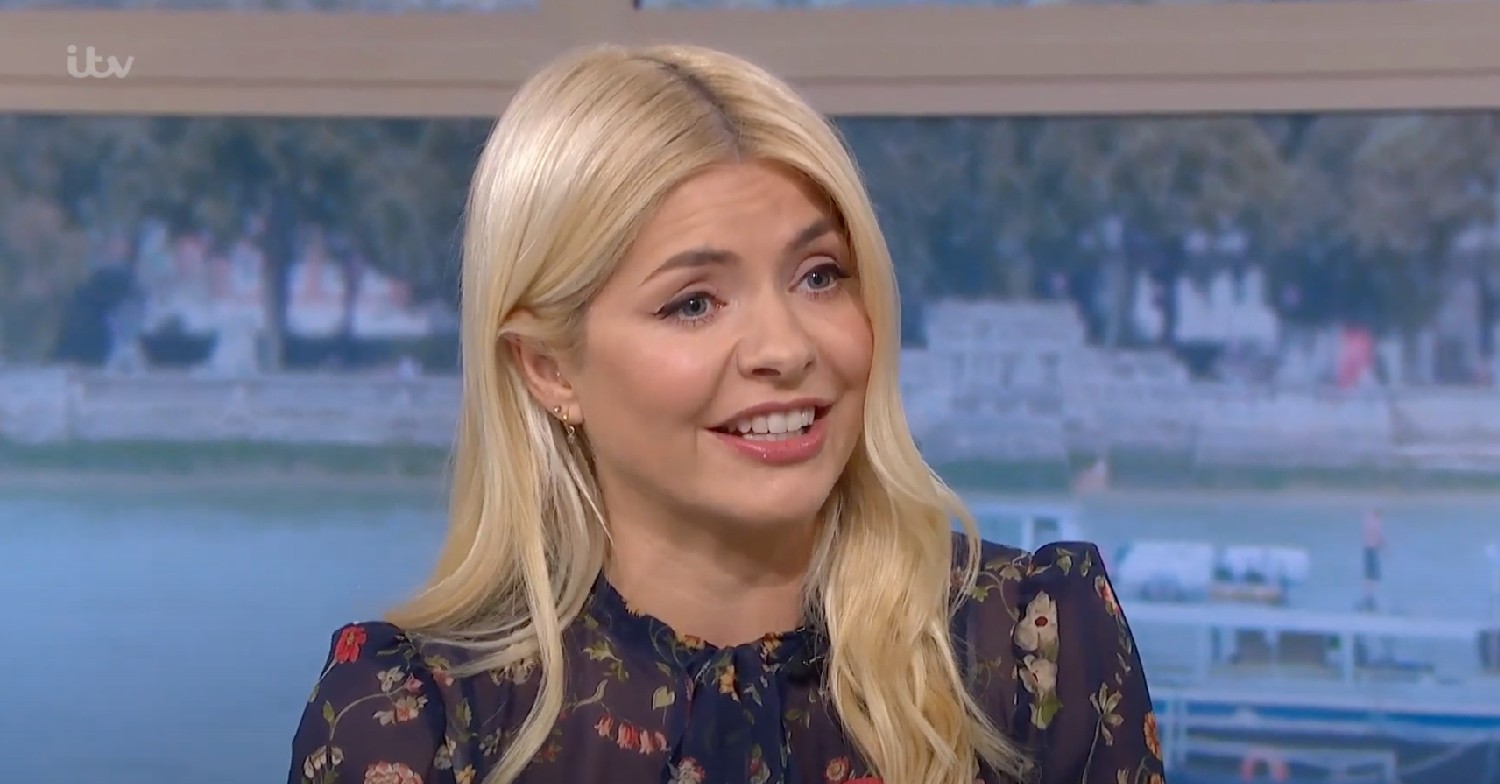 Holly Willoughby on This Morning 