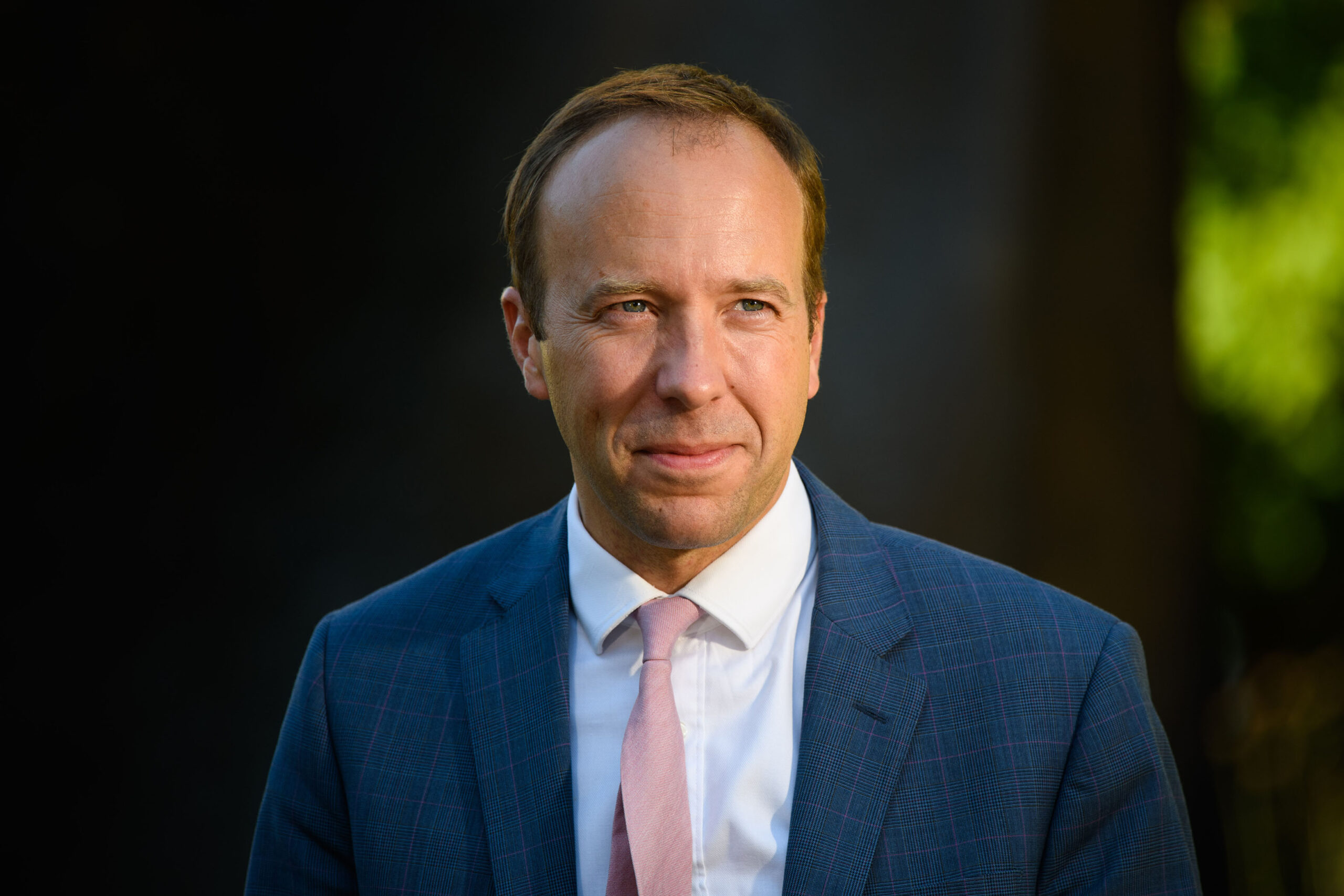 I'm A Celebrity star Matt Hancock smiling