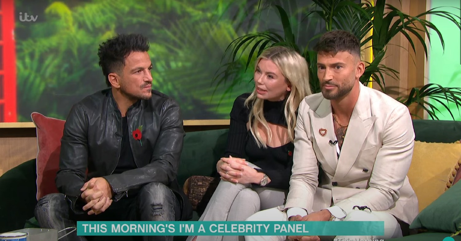 Peter Andre, Toff, Jack Quickenden on This Morning today 