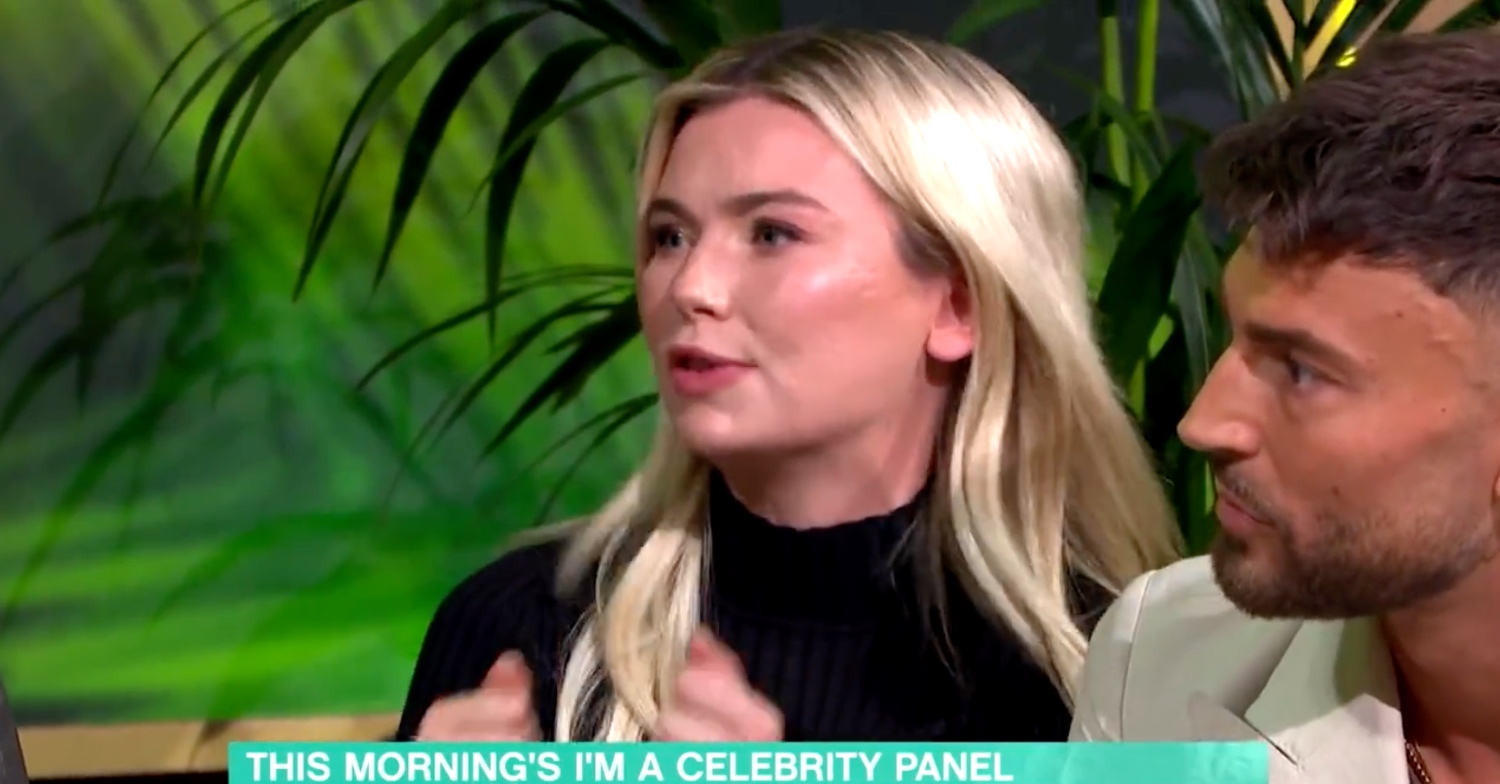 Georgia Toffolo speaking on This Morning