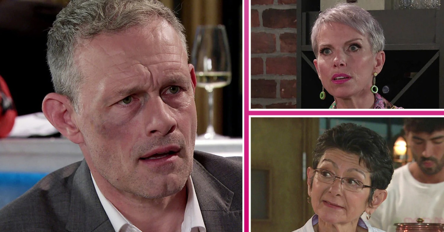 Coronation Street's Nick, Debbie and Yasmeen