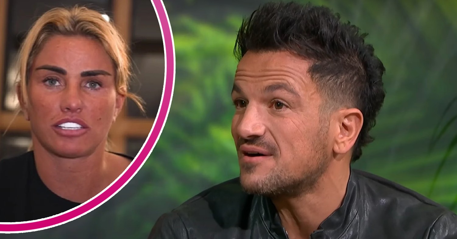 Katie Price, Peter Andre on This Morning today
