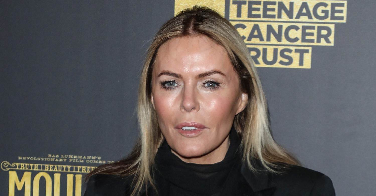 Patsy Kensit smiling at a cancer event