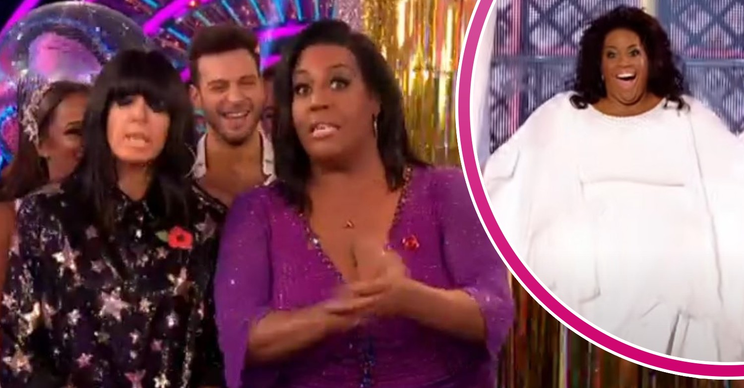 Alison Hammond and Claudia on Strictly