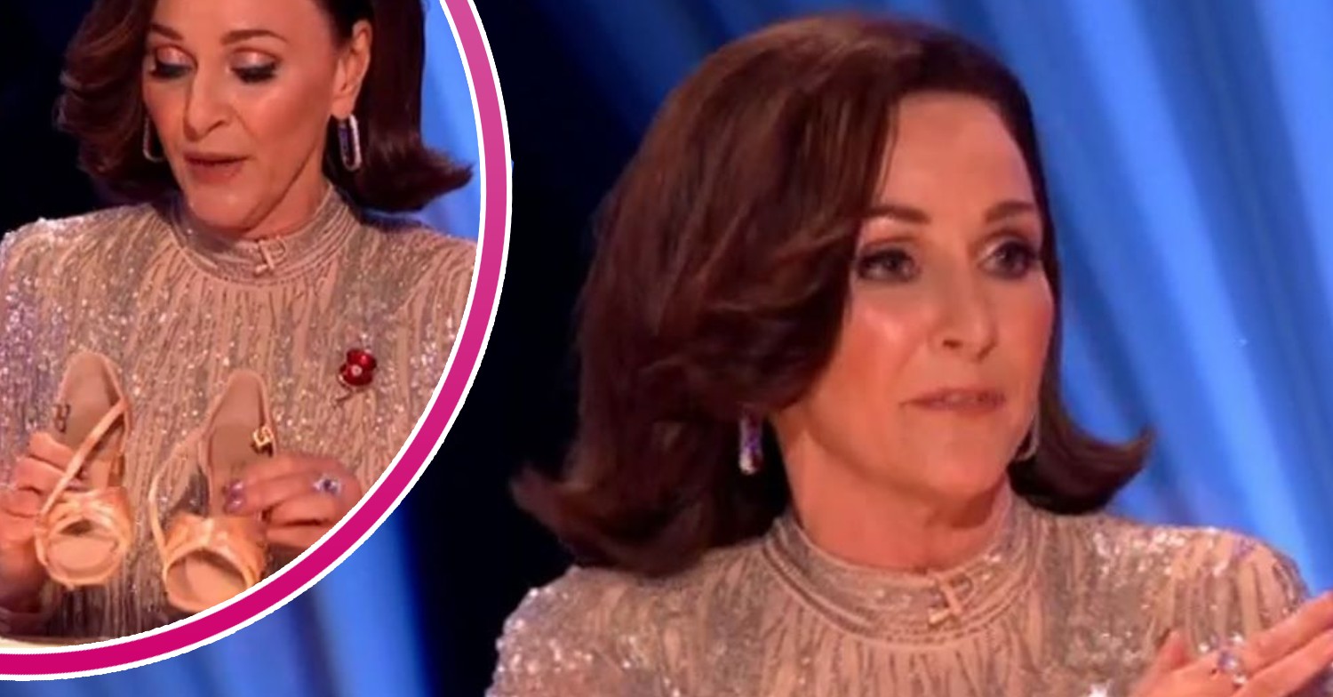 Shirley Ballas brings out some tiny dancing shoes on Strictly
